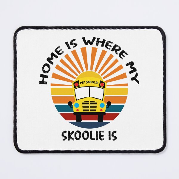 Item preview, Skoolie Life - Home Is Where My Skoolie Is designed and sold by thewildskoolie.