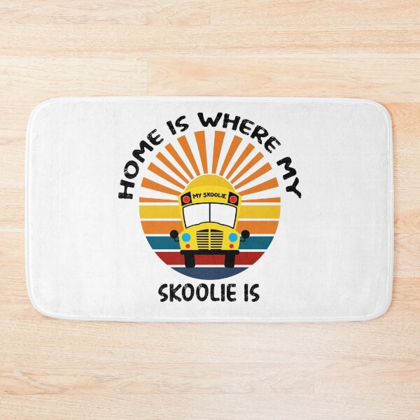 Item preview, Skoolie Life - Home Is Where My Skoolie Is designed and sold by thewildskoolie.