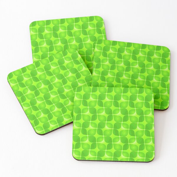 Item preview, Sloping green squares. designed and sold by VervainTrendy.
