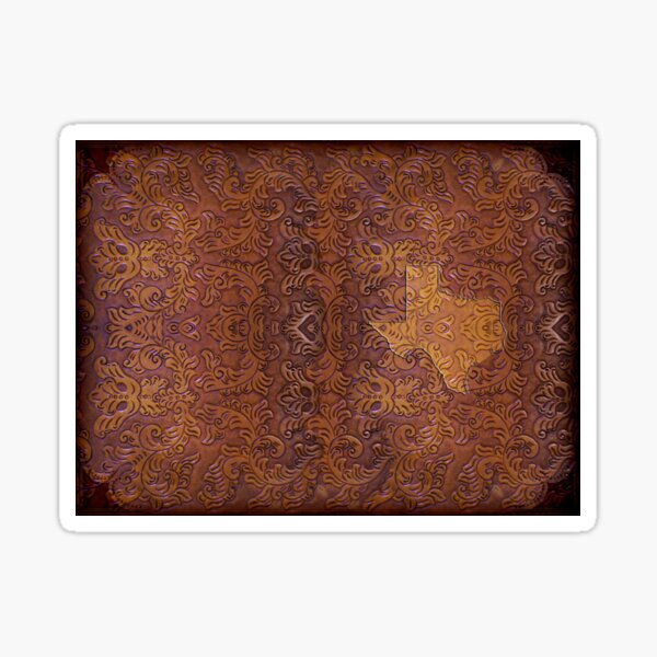 Texas Leather LG Sticker