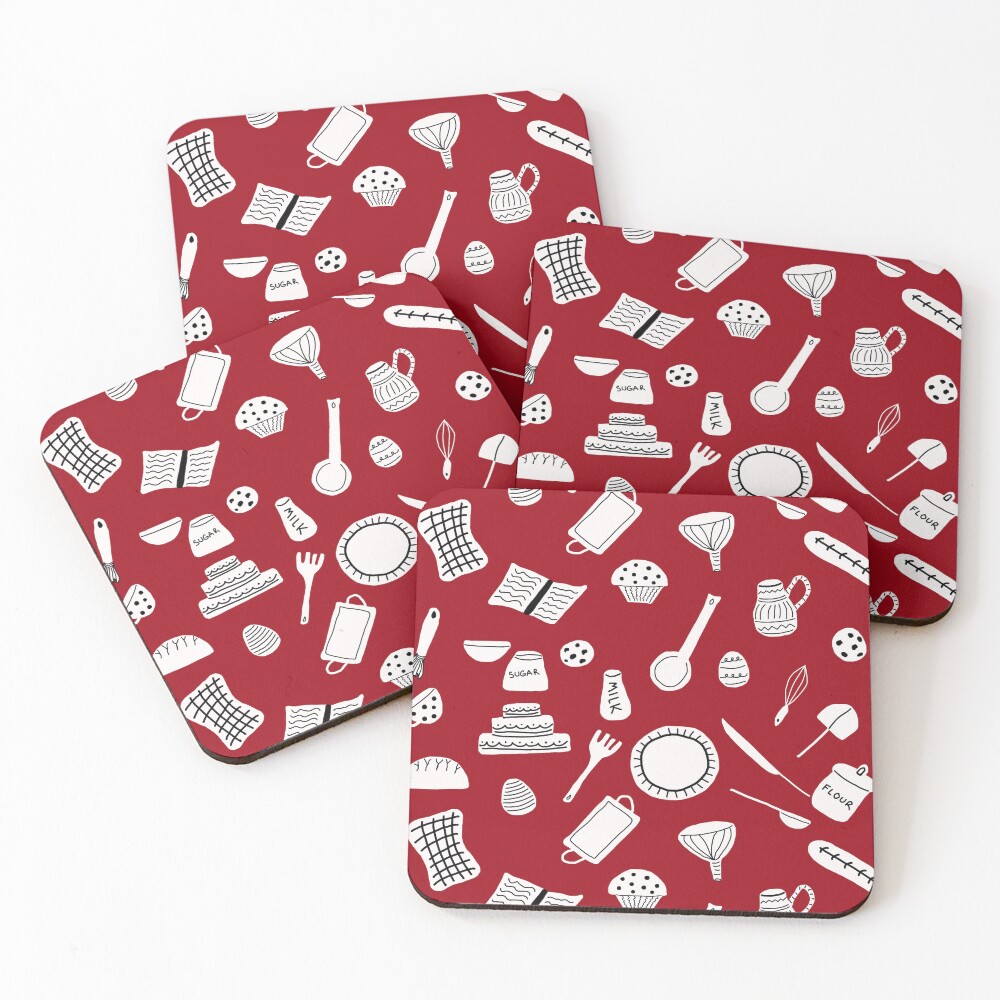 Item preview, Coasters (Set of 4) designed and sold by RepeatCandy.
