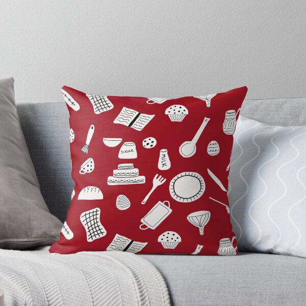 Item preview, Retro Red Kitchen designed and sold by RepeatCandy.