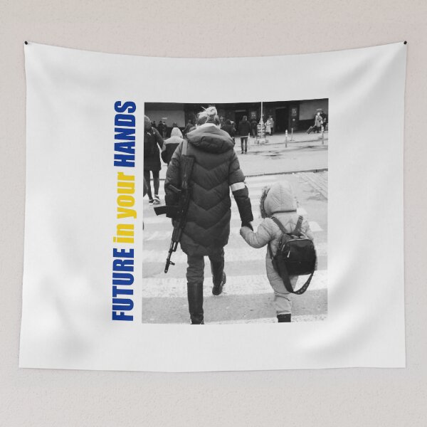 Item preview, Future in your hands - support for ukraine, stop the war, peace in ukraine designed and sold by AlexNik.