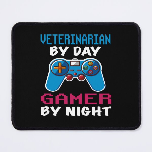 Item preview, Veterinarian By Day Gamer By Night shirt, Funny Veterinarian Gamer Birthday Gift, Veterinarian Dad Husband Boyfriend Video games Lovers Christmas Gift designed and sold by xlnv.