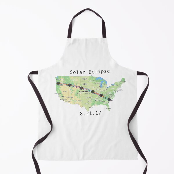 Item preview, Solar Eclipse Totality Map designed and sold by Image NDesign.
