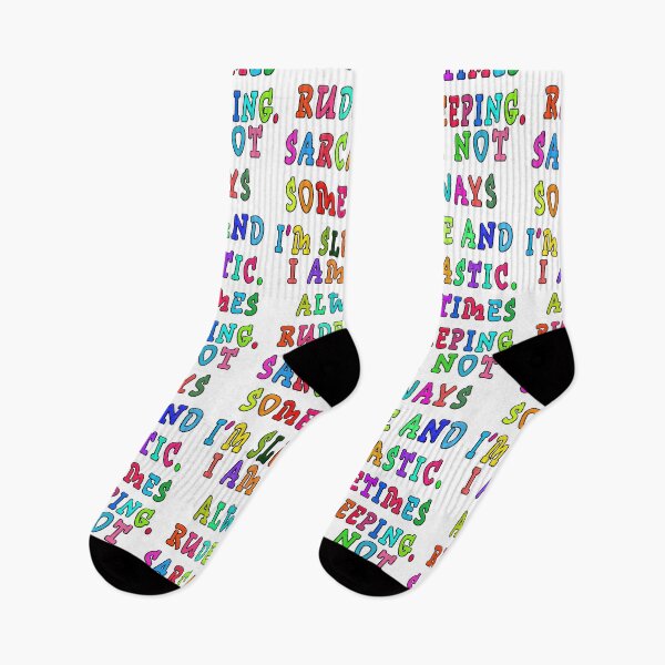 Item preview, i am not always rude and sarcastic sometimes i'm sleeping. designed and sold by GOLDFAMILYSHOP.
