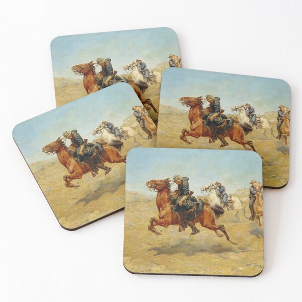 Item preview, My Bunkie | Charles Schreyvogel | 1899 Wild West Shootout Art designed and sold by CJET.