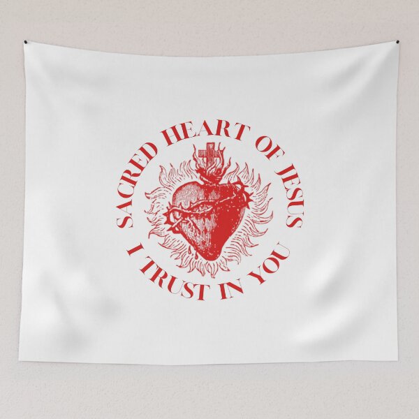 Item preview, Sacred Heart Of Jesus I Trust In You designed and sold by SusurroBendito.