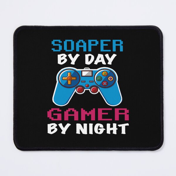 Item preview, Soaper By Day Gamer By Night shirt, Funny Soaper Gamer Birthday Gift, Soaper Dad Husband Boyfriend Video games Lovers Christmas Gift designed and sold by xlnv.