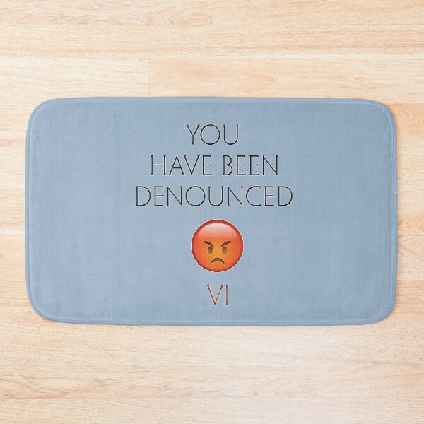 Item preview, YOU HAVE BEEN DENOUNCED VI - Transparent designed and sold by Image NDesign.