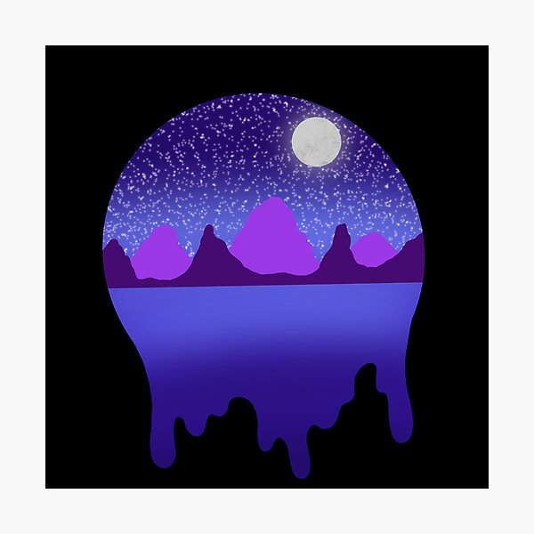 Item preview, Starry Midnight view designed and sold by Getsomecakes ⭐⭐⭐⭐⭐.