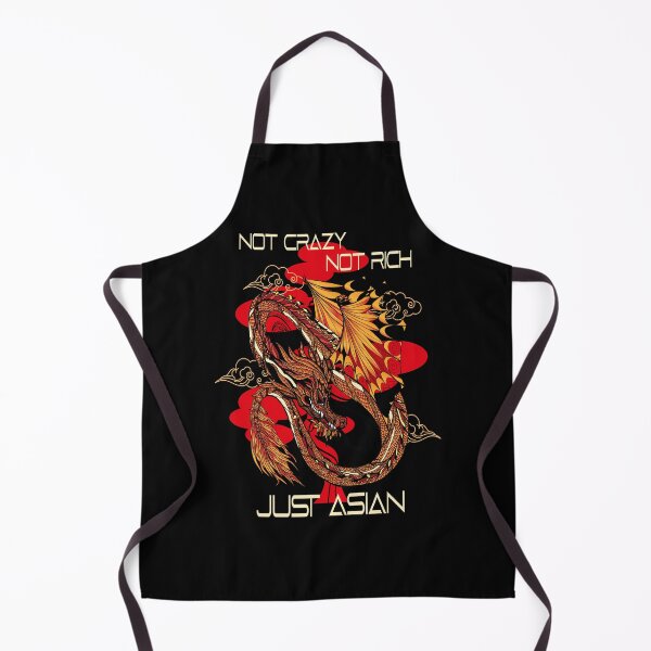 Aperçu de l'œuvre Pas fou Pas riche Juste asiatique créée et vendue par MqHStore.