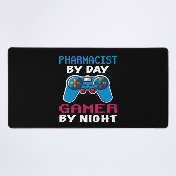 Item preview, Pharmacist By Day Gamer By Night shirt, Funny Pharmacist Gamer Birthday Gift, Pharmacist Dad Husband Boyfriend Video games Lovers Christmas Gift designed and sold by xlnv.
