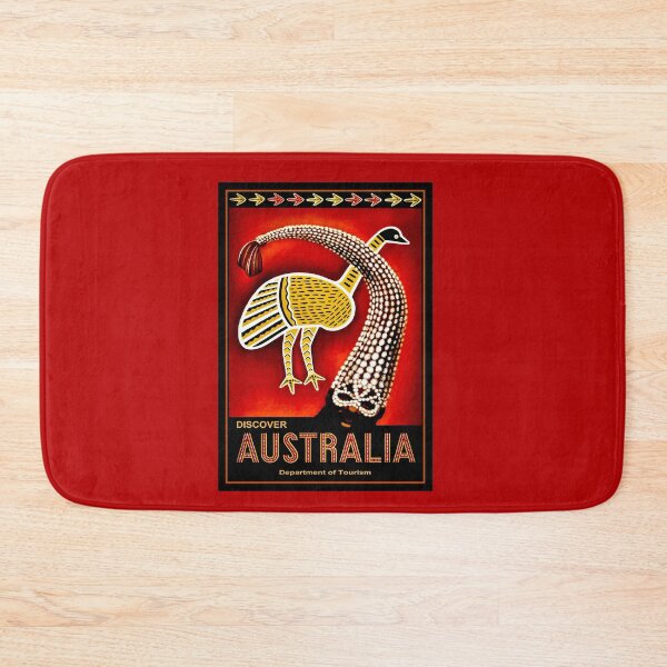 Item preview, "AUSTRALIA" Vintage Art Travel Advertising Print designed and sold by posterbobs.