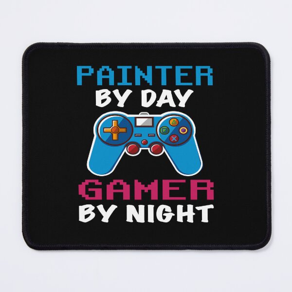 Item preview, Painter By Day Gamer By Night shirt, Funny Painter Gamer Birthday Gift, Painter Dad Husband Boyfriend Video games Lovers Christmas Gift designed and sold by xlnv.