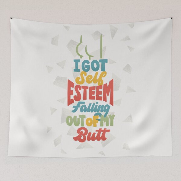 Item preview, Self Esteem Falling Out of my Butt designed and sold by polliadesign.