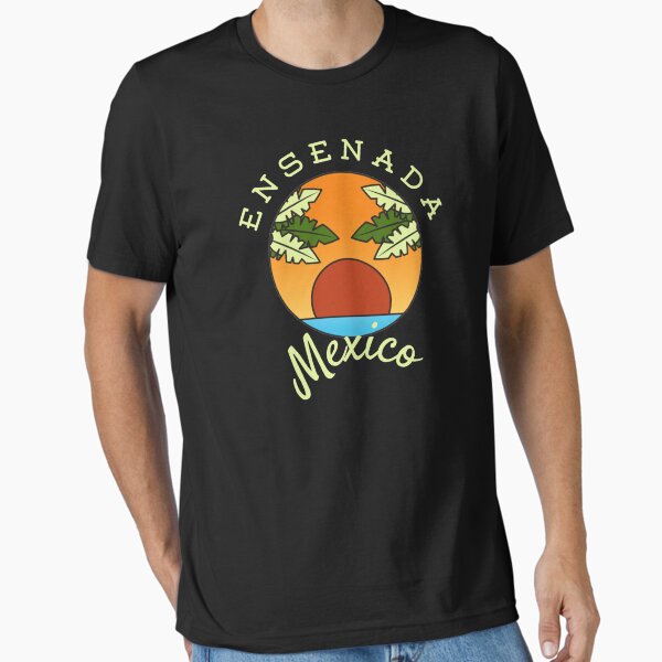Vista previa del artículo con la obra «Bright Ensenada México - Texto verde - Vacaciones / Resort / Crucero», diseñado y vendido por TimelessLocales.