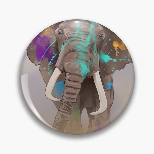 Item preview, Elephant paint party designed and sold by HopeTalbott.