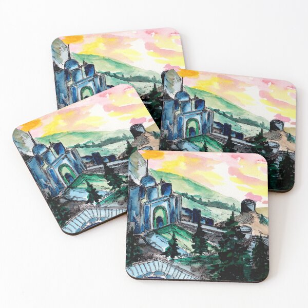 Item preview, Blue Mountain Fortress designed and sold by Sebastian Grafmann.