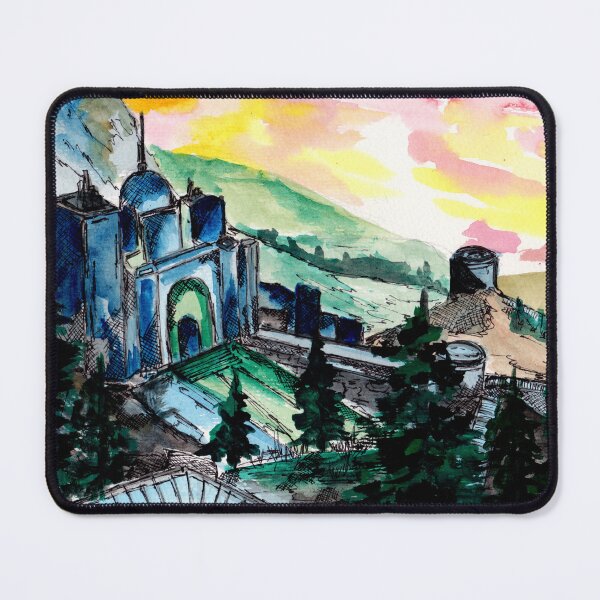 Item preview, Blue Mountain Fortress designed and sold by Sebastian Grafmann.