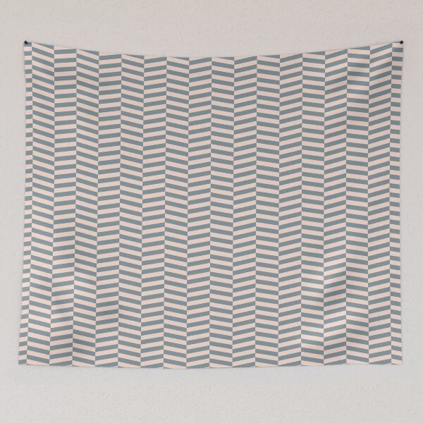 Item preview, light blue herringbone pattern designed and sold by A. Koh.