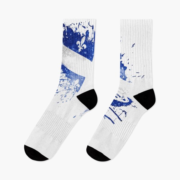 Item preview, Quebec Flag Paint Slash Art Montreal designed and sold by Jolly-Yosei.