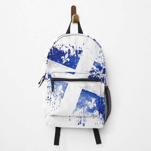 Item preview, Quebec Flag Paint Slash Art Montreal designed and sold by Jolly-Yosei.