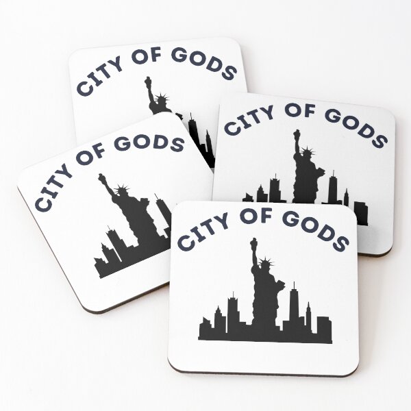 Item preview, City of Gods New York City Statue of Liberty shirt designed and sold by explorecity.