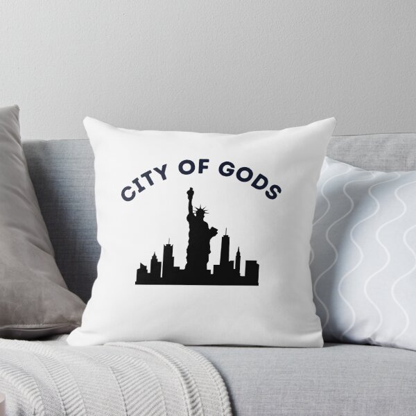Item preview, City of Gods New York City Statue of Liberty shirt designed and sold by explorecity.