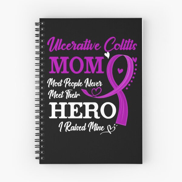 Item preview, Proud Ulcerative Colitis Mom Most People Never Meet Their Hero I Raised Mine Ulcerative Colitis Awareness designed and sold by Kohend.