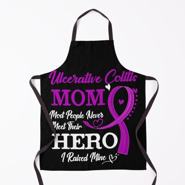 Item preview, Proud Ulcerative Colitis Mom Most People Never Meet Their Hero I Raised Mine Ulcerative Colitis Awareness designed and sold by Kohend.