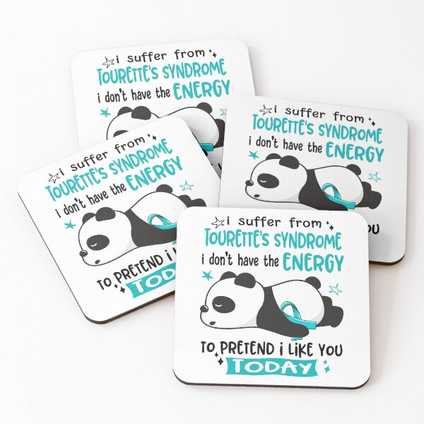 Item preview, Tourette's Syndrome Awareness - I suffer from Tourette's Syndrome i do not have the ENERGY to pretend i like you TODAY designed and sold by Hilten.
