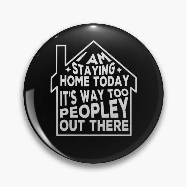 Item preview, It's Too Peopley Out There - Funny Introvert designed and sold by Cedroad Shirts.