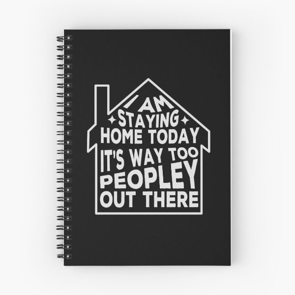 Item preview, It's Too Peopley Out There - Funny Introvert designed and sold by Cedroad Shirts.