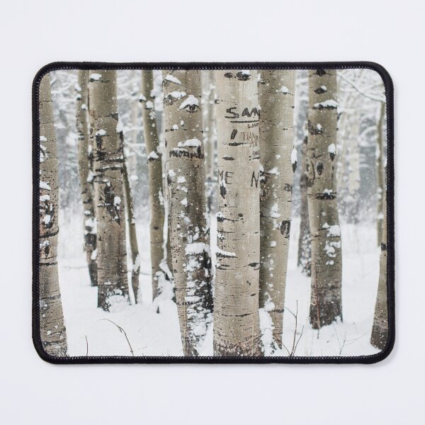 Item preview, Winter Aspen Forest designed and sold by Lostlogo.