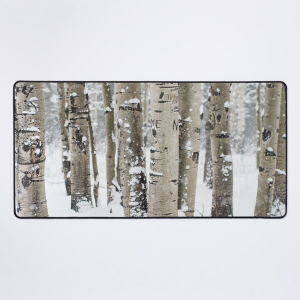 Item preview, Winter Aspen Forest designed and sold by Lostlogo.