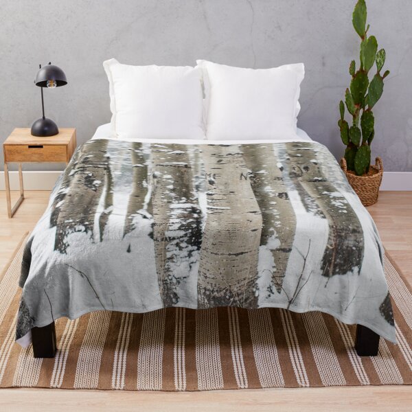 Item preview, Winter Aspen Forest designed and sold by Lostlogo.
