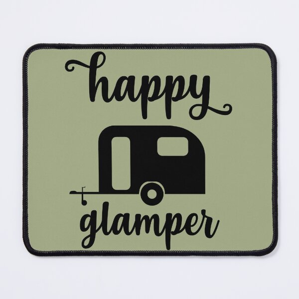 Item preview, HAPPY GLAMPER designed and sold by OverbeeDesigns.