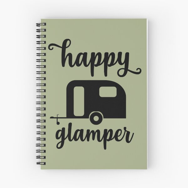 Item preview, HAPPY GLAMPER designed and sold by OverbeeDesigns.