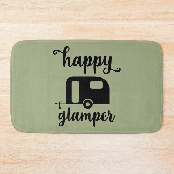 Item preview, HAPPY GLAMPER designed and sold by OverbeeDesigns.