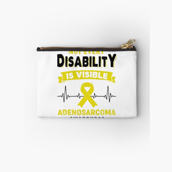 Item preview, Adenosarcoma Awareness - Not Every Disability Is Visible designed and sold by RidnerStore.