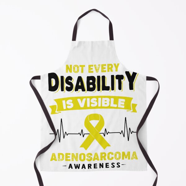 Item preview, Adenosarcoma Awareness - Not Every Disability Is Visible designed and sold by RidnerStore.