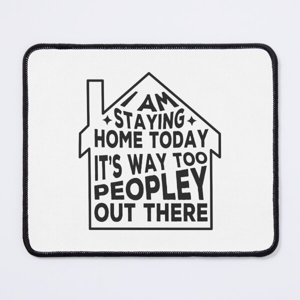 Item preview, It's Too Peopley Out There - Funny Introvert designed and sold by Cedroad Shirts.