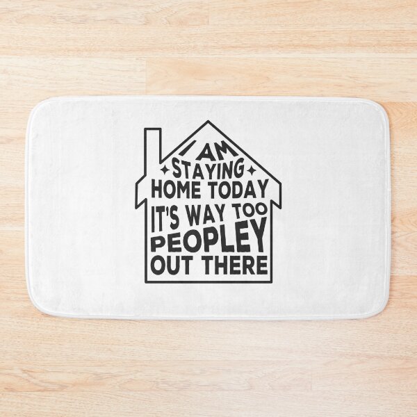 Item preview, It's Too Peopley Out There - Funny Introvert designed and sold by Cedroad Shirts.