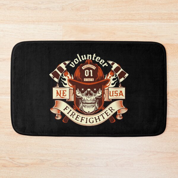 Item preview, Volunteer Firefighter Nebraska designed and sold by CattlettArt.