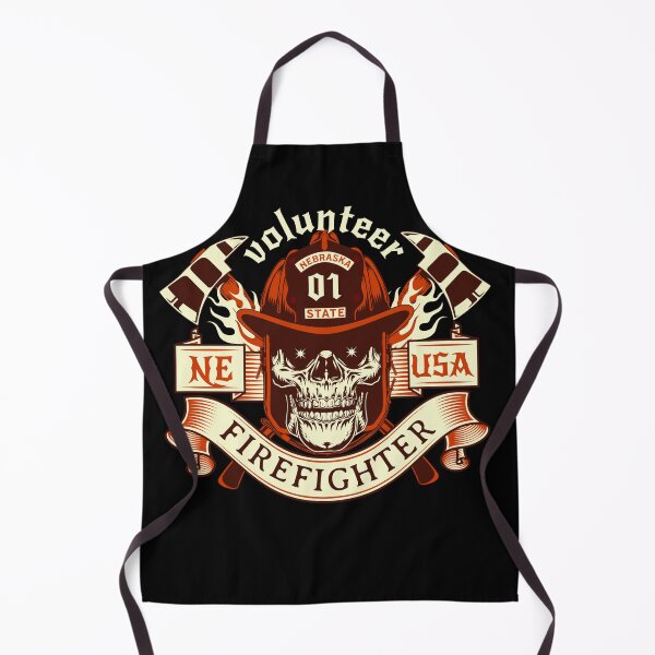 Item preview, Volunteer Firefighter Nebraska designed and sold by CattlettArt.