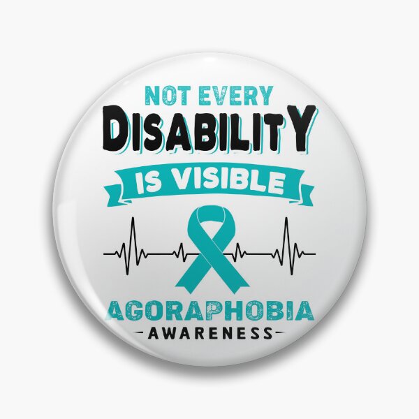 Item preview, Agoraphobia Awareness - Not Every Disability Is Visible designed and sold by RidnerStore.