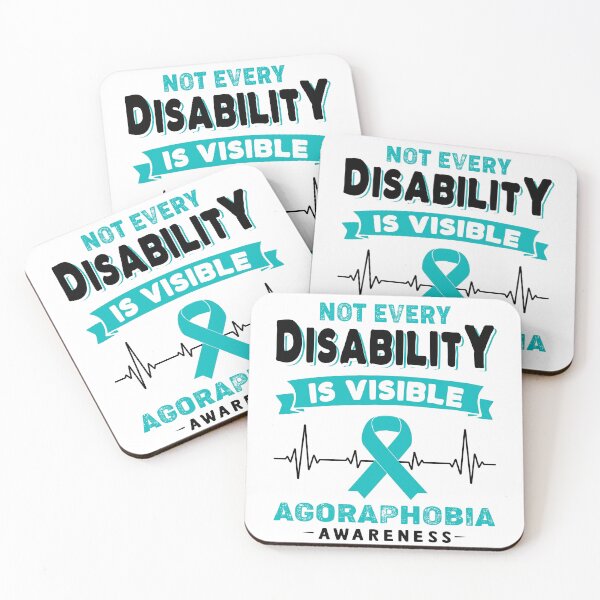 Item preview, Agoraphobia Awareness - Not Every Disability Is Visible designed and sold by RidnerStore.