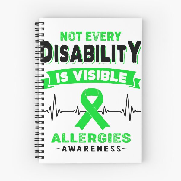 Item preview, Allergies Awareness - Not Every Disability Is Visible designed and sold by RidnerStore.
