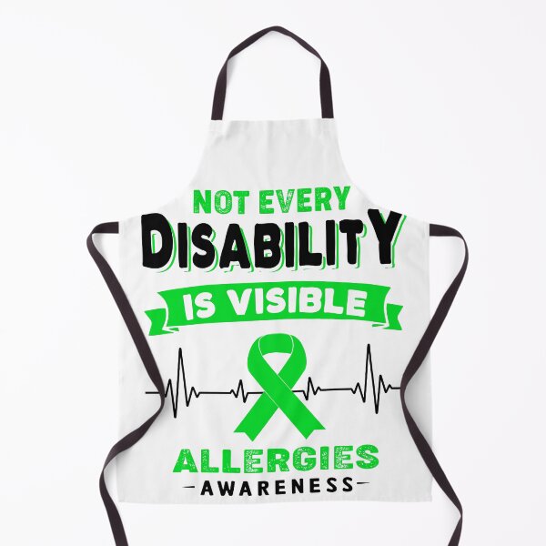 Item preview, Allergies Awareness - Not Every Disability Is Visible designed and sold by RidnerStore.